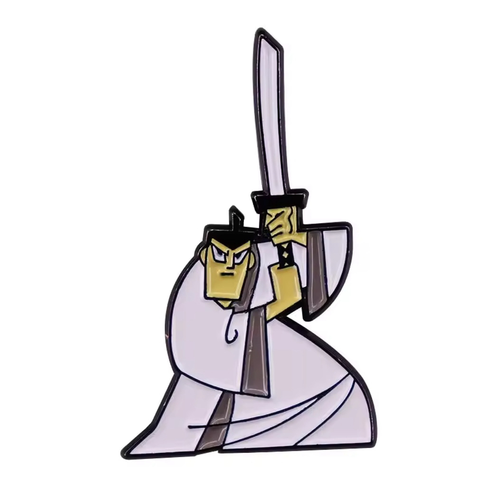 Cartoon Network Samurai Jack Enamel Pin Gift